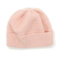 Bonnet bébé en cachemire 100 % – Rose