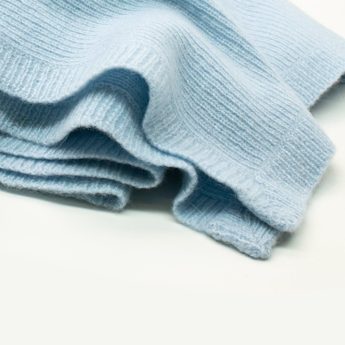 Couverture bébé en cachemire 100 % – Bleu