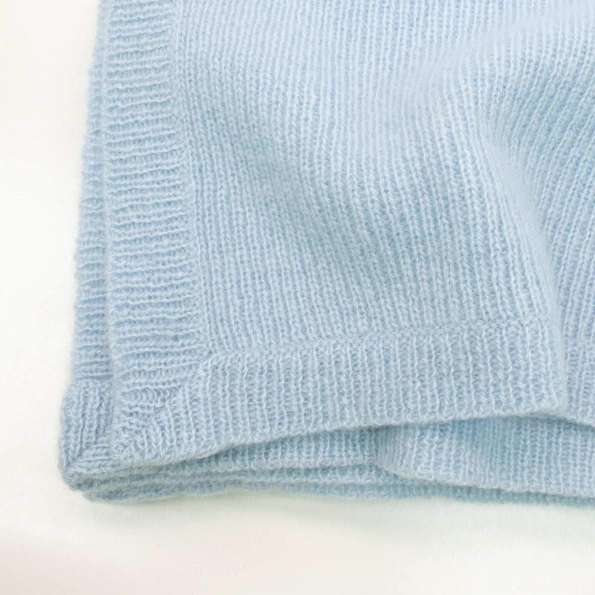 Couverture bébé en cachemire 100 % – Bleu
