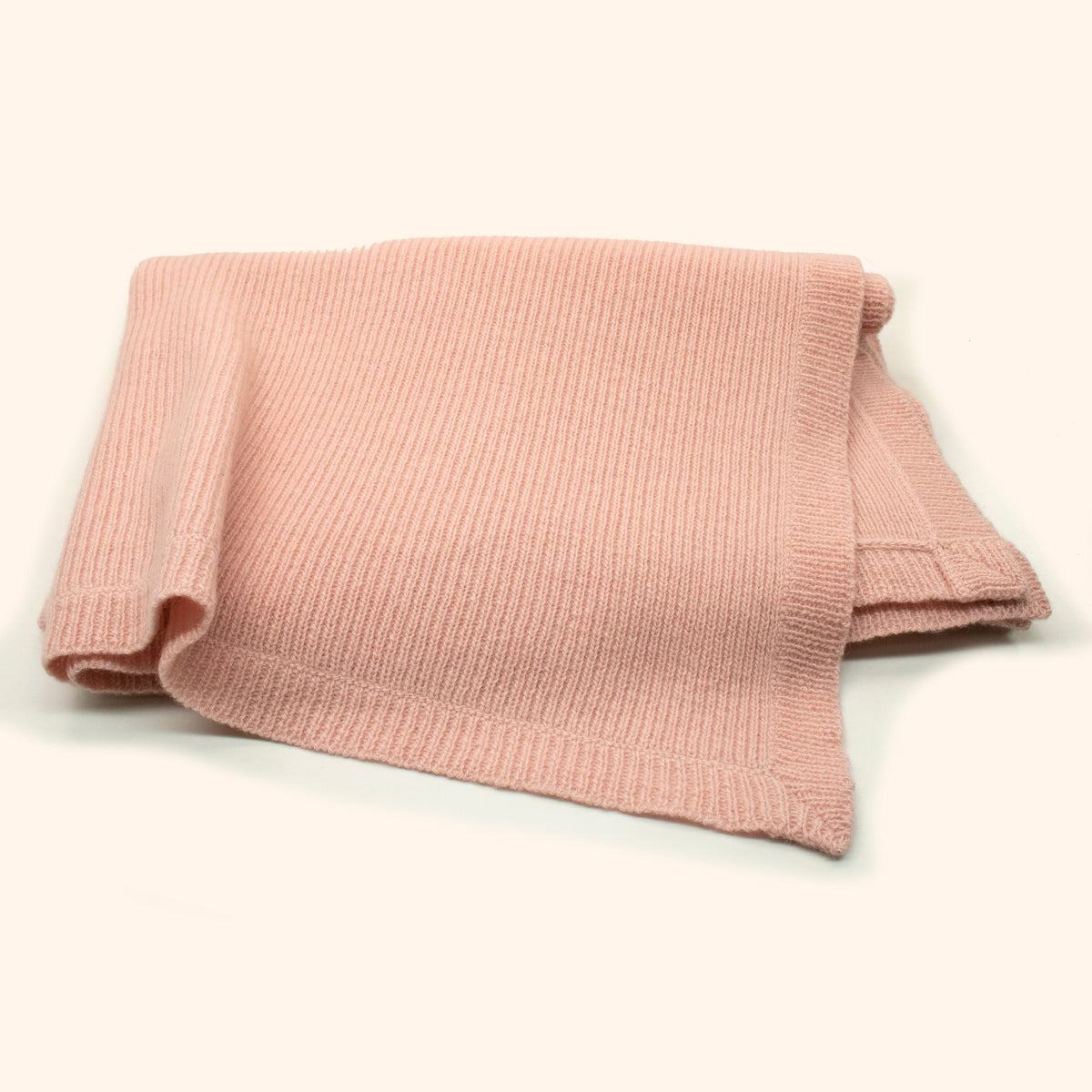 Couverture bébé en cachemire 100 % – Rose