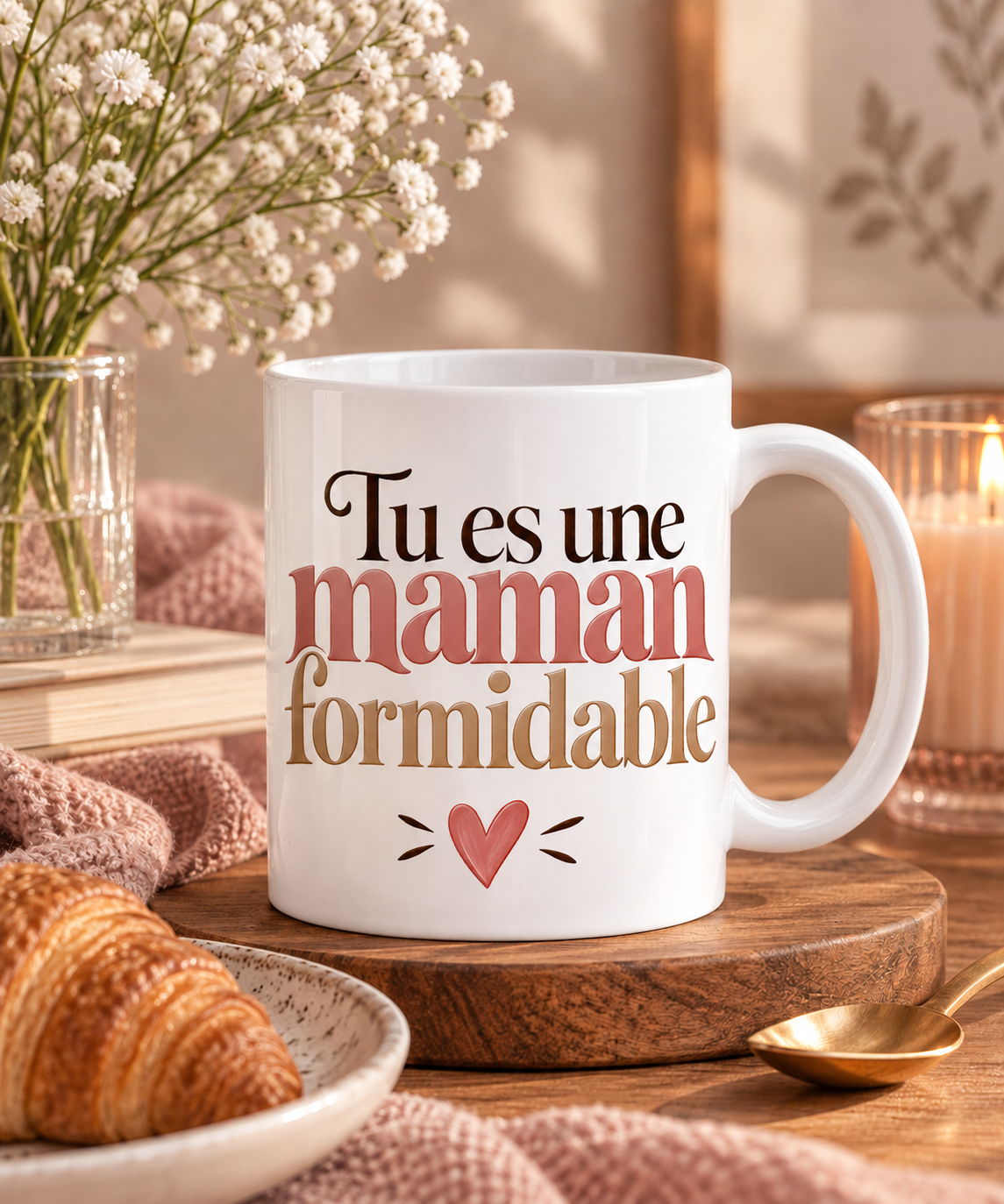 Tasse en Céramique « Tu es une maman formidable »
