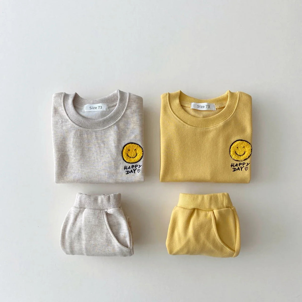Cotton tracksuit set 2 pcs sweatshirt and trousers-1
