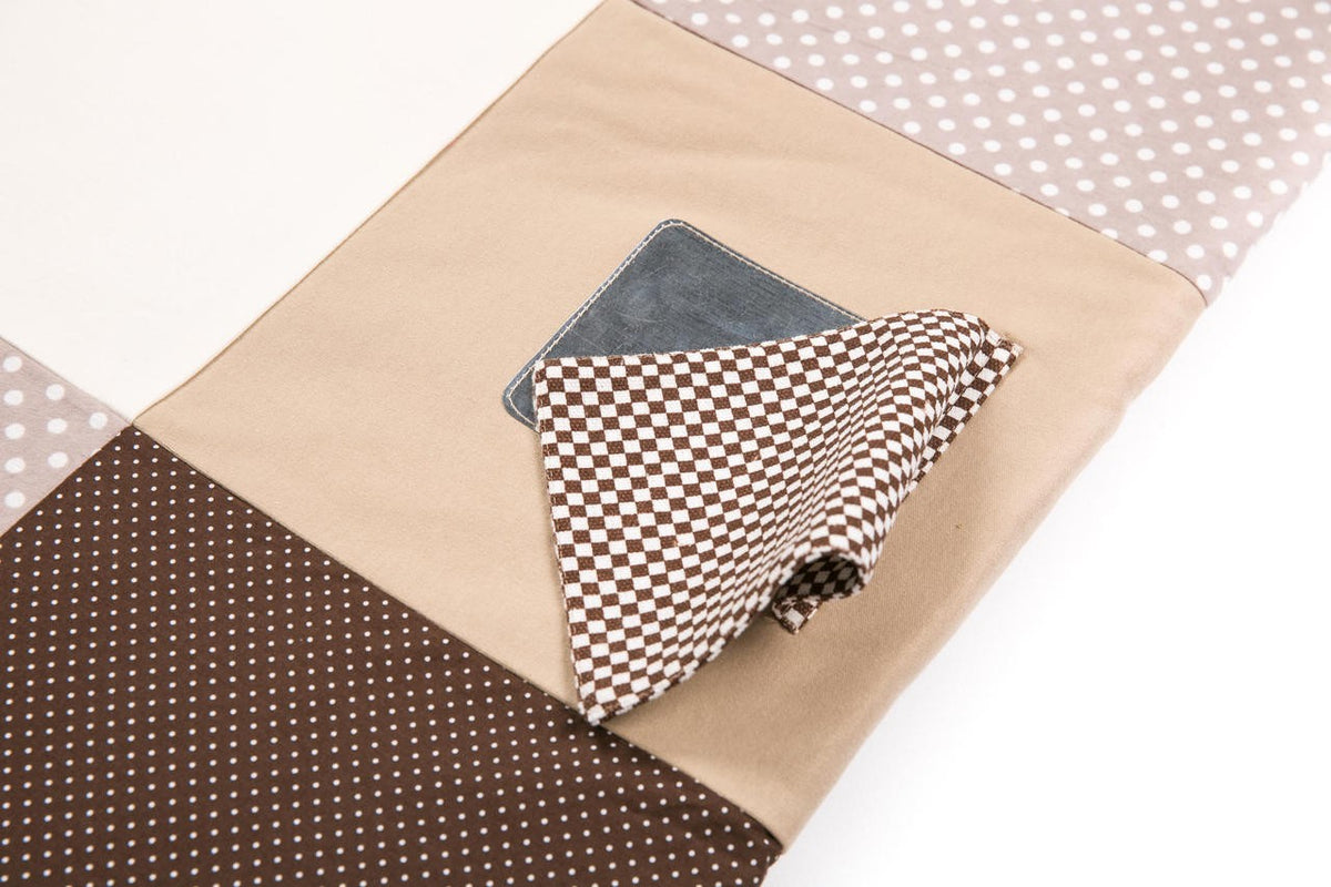 Baby Activity Mat, 120x120cm - Brown