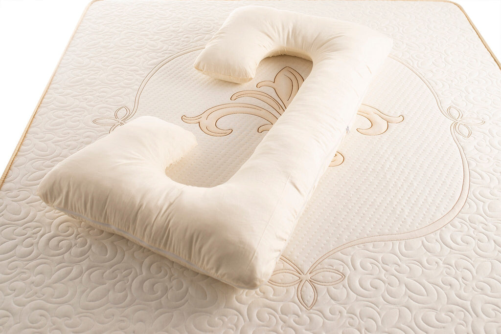 Natural wool pregnancy pillow (C Shaped)-4