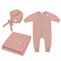 Coffret naissance JOY en laine mérinos.